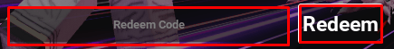 Codes section in A Jujutsu Adventure