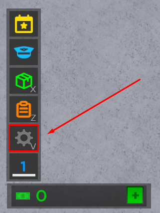 Airplane Simulator settings icon