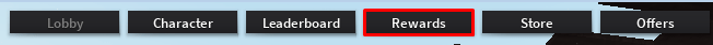 Alone Battle Royale rewards button
