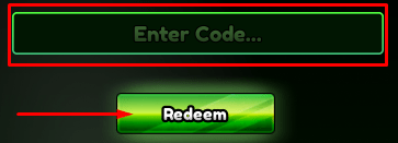 Anime Defense RNG codes section