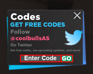 Anime Dimensions Simulator enter codes box