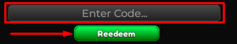 Anime RNG Defense codes section