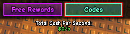 Anime Vs Brainrots codes button