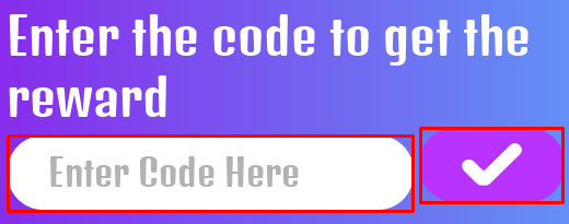 Anime Weapons Simulator enter codes box