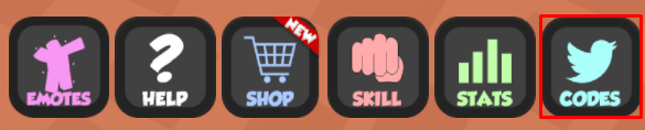 Anime World codes button