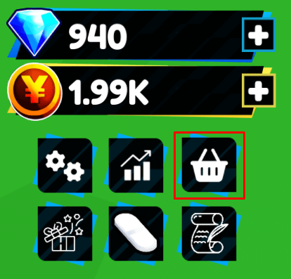 Anime Wrecking Simulator shopping cart icon