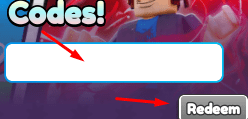 The empty box under "Codes" and the Redeem button in Aura Evolution