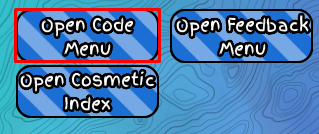 Baby Kicking Simulator open code menu button