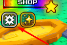 The settings icon in Bee Swarm Tower Defense!