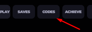 The CODES button in BitKaisen