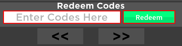 Blademaster enter codes box
