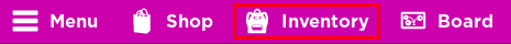 Bloxy Bingo inventory button