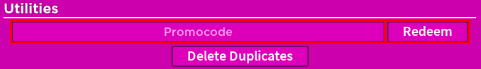 Bloxy Bingo enter codes box