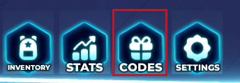 Blue Lock Recreation codes button