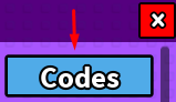 The Codes button in Boba Stand Unboxing