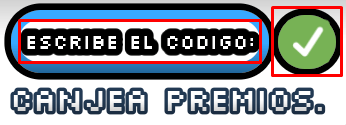 Bros MiniGames enter codes box and tick icon