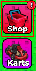 Build a Go Kart Track shop button