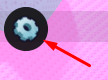 Gear icon in Build A Keyboard