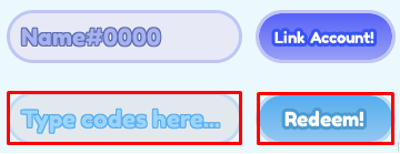 Build a Market Tycoon enter codes box
