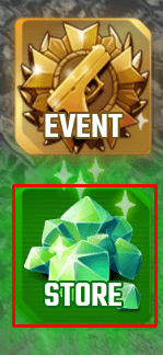 Roblox Bullet Dungeon store button