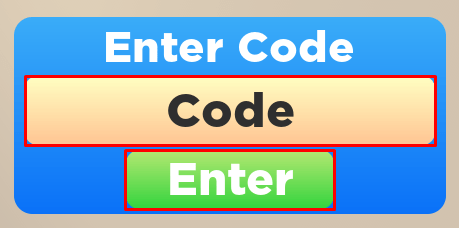 Business Legends enter codes box
