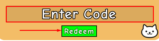 Codes section in Care for Cats