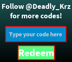 Cat Piece enter codes box