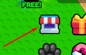 The shop icon in Chop Training