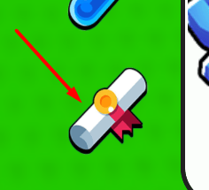 The scroll icon in Chop Training
