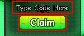 CHOSO FLIPPING EXPERIENCE enter codes box and claim button