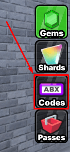Clashers Royale codes button