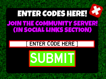 Clicker Frenzy enter codes box