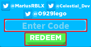 Clicker Madness enter codes box