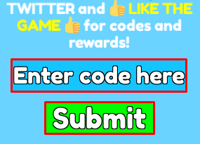 Clicker Party Simulator enter codes box