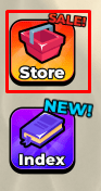 Collect Fish store button
