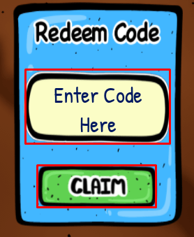 Comedy Club enter code box