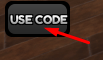 USE CODE button in Dandy's World Mode