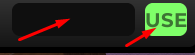 Text box and USE button to redeem codes in Dandy's World Mode
