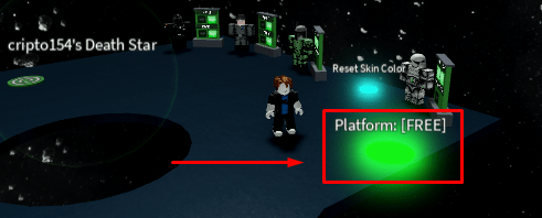 Death Star Tycoon platform purchase circle