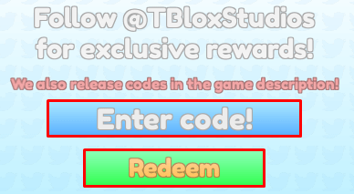 Defense Island enter codes box