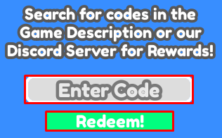 DOORS Race enter codes box