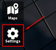 Drift It settings button