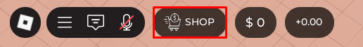 Drive X shop button