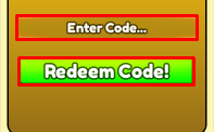 Dubai RP enter codes box and redeem button