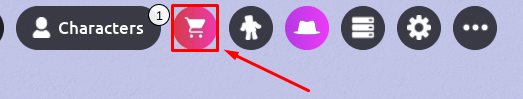 Dudes Battlegrounds shopping cart icon