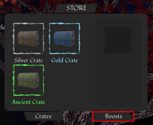 Dynasty: Battlegrounds [BETA] boosts button