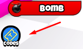 The "Codes" button in Easy Color Switch Obby