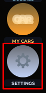 EV Charging Tycoon settings button