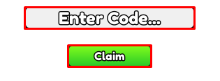 Evolve Your Spaceship enter codes box and claim button