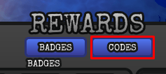 Fishbait Escape codes button